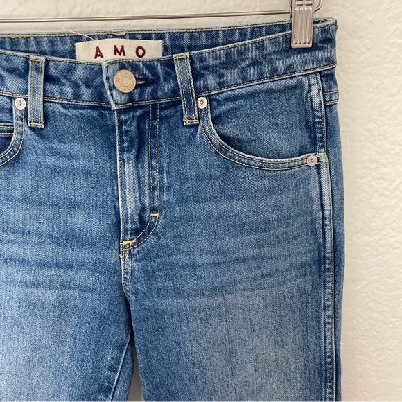 AMO Kate Medium Vintage Denim Jeans, Size 26 - Picture 4 of 8